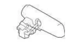 Lr025167 Rover 2012-2013 Land Evoque Black Interior Rear View Mirror Oem