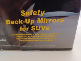 Scopeout 897094000074 Safety Back-up Mirrors For Suvs Stop Backing Out Blind Nos