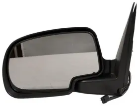 901-321l Sherman Parts - Lh Mirror Power Non-heated Textured Black Folding