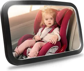 Sh-m-01 Shynerk Baby Car Mirror Safety Seat For Rear Facing Infant Black
