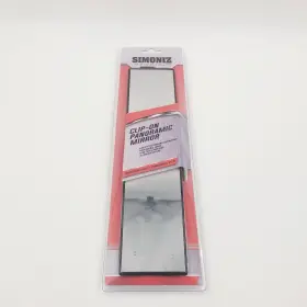 01156 Simoniz Clip On Panaramic Mirror Rearview Interior Easy Install New