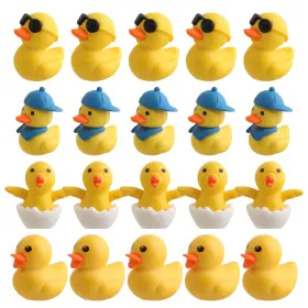Duck03 Sinsetu 20pcs Cute Duck Car Dashboard Decor Rearview Mirror Ornaments 4 Colors