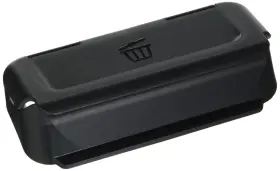 5ja0611079b9 Skoda Small Garbage Bin For Door Panel 2.2 X 6.06 3.23 Inches Black