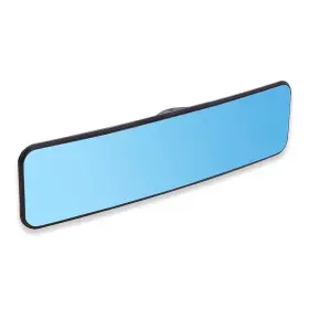 Skycrophd 688397979811 Anti-glare Rear View Mirror Clip-on Wide Angle Convex Blue Universal