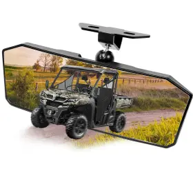 Abg457-utv-1 Starknightmt Rear View Mirror For Uforce 1000/1000xl Defender 2016-2025 360 Adjustable