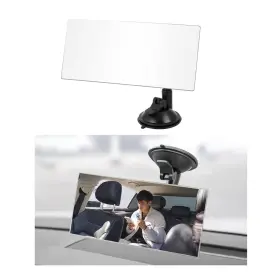 Suvnie-1329sp Suvnie 3.35 Inch Round Blind Spot Mirror Adjustable Suction Cup Long Arm Hd Angle