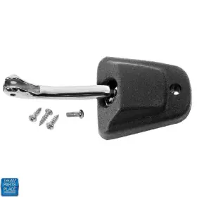In10106k The Parts Place Inc. 69-71 Chevy Gmc Mirror Bracket Deluxe Style Chrome Arm W Mounting And Boot