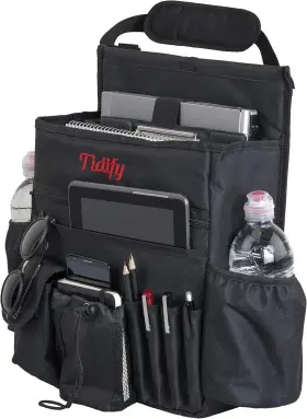 Td001 Tidify Car Front Seat Organizer 2023 Updated With Black