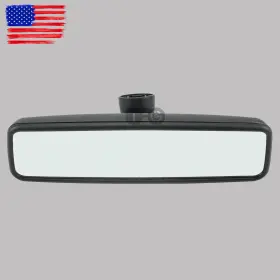 Topgearsltd 710422691150 Fit For Vw Golf Mk4/mk5/mk6 Jetta Bora Passat B5 Black Rear View Interior Mirror