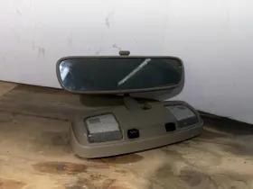 267.to1295 Toyota 1989-1995 4 Runner 4runner Rear View Mirror Dome Tan Oem
