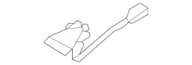 86401-0e010 Toyota Genuine Interior Rear View Mirror Cover Access