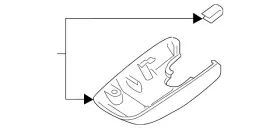 86466-02040 Toyota Genuine Front Camera Cover