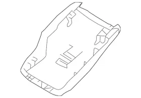 86466-35010 Toyota Genuine Cover Forward Recognition No. 1