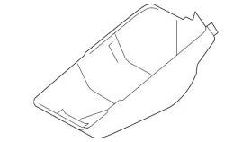 86466-42020 Toyota Genuine Front Camera Cover