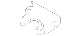 86467-02020 Toyota Genuine Camera Rear Cover