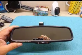 87810-04030 Toyota Fj Cruiser 09 10 Rvd Backup Camera Display Rearview Mirror Auto Dim