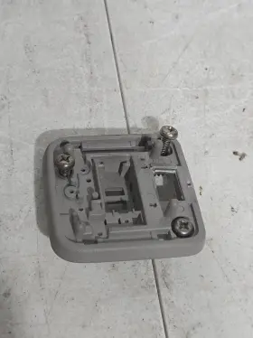 87810-89141-e1 Toyota 1996-2002 4runner Limited Interior Rear View Mirror Bracket Gray With Bolts
