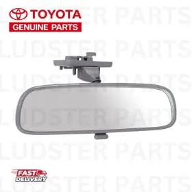 89954rn Toyota 89 - 95 Pickup 4runner Rear View Manual Mirror Slate Gray Oem Brand New