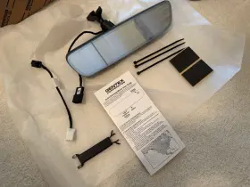 Pt374-18220 Toyota 22-25 Gr86 Frameless Homelink Rear View Mirror Genuine Accessory