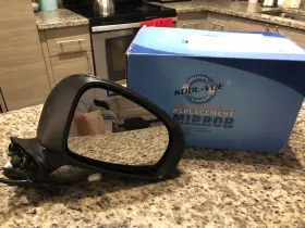 Ty108er Toyota Kool-vue Side Mirror For 2012 Prius Black