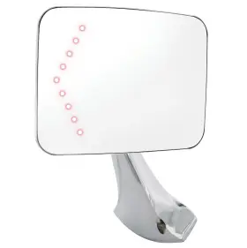 United Pacific 072017398265 Pacif C707201-led Door Mirror Assembly With Led Turn Signal 70-72 Gm Pickup