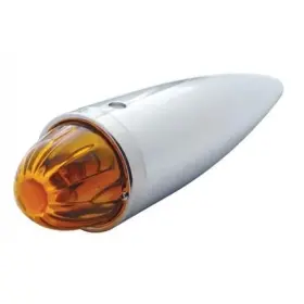 30534 United Pacific Chrome Die Cast Torpedo Cab Light 1156 Bulb - Amber