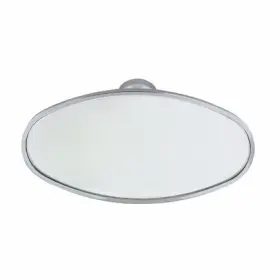 70802 United Pacific Rear View Mirror Oval Chrome Plated Aluminum With
