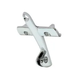 C626501-1 United Pacific Rear View Mirror Bracket Interior Chrome Plated