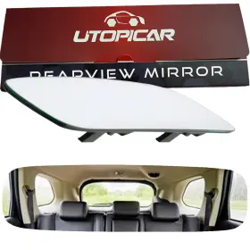 Rrvw342c Utopicar Universal Car Rear View Mirror - Truly Frameless Clip-on Wide Angle And Panoramic