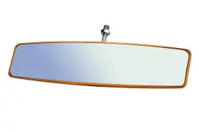 3018 Utv Inc Orange Billet Aluminum Panoramic Rear View Mirror