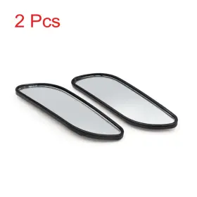 Uxcell 605322310570 2pcs Up Down Adjustable Car Convex Wide Angle Rear View Side Blind Spot Mirror