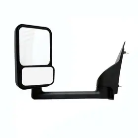 718755 Velvac 2020 Ss Superstar Series Door Mirror Black 102 Inch Driver Side