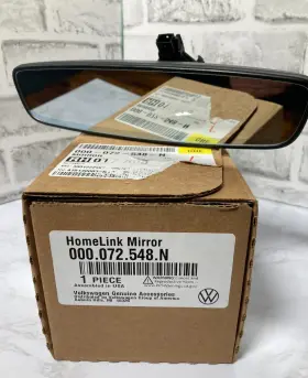 000-072-548-n Volkswagen Oem Enhanced Rear View Mirror With Homelink New Box