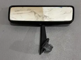 0010010 Volkswagen Vw Mk1 Mk2 Jetta Rabbit Scirocco Roof Interior Rear View Mirror Oem Black