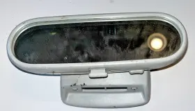 1c0857511ly20 Volkswagen Genuine Interior Mirror Anti-dazzle Digital Clock 1c0857511ly