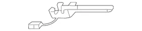 1k0-857-593-a-9b9 Volkswagen Genuine Lower Cover
