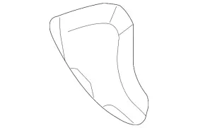 1k0-858-548-9b9 Volkswagen Genuine Side Cover