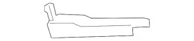 1t0-857-594-b-9b9 Volkswagen Genuine Wire Shield