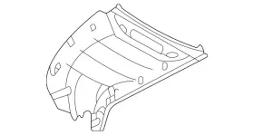 2gj-868-437-rm5 Volkswagen Genuine Lining