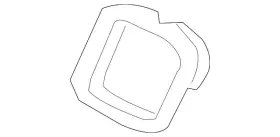 3aa-845-543-b Volkswagen Genuine Interior Rear View Mirror Mounting Base