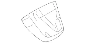 7n0-858-548-9b9 Volkswagen Genuine Lower Cap