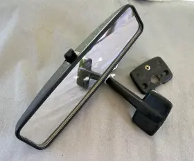 1372111 Volvo 75-93 240 245 260 265 Wagon Interior Rear View Mirror With Mounting Hardware