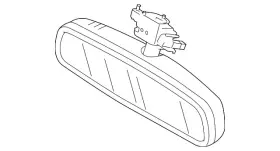 31278198 Volvo Genuine Mirror Inside