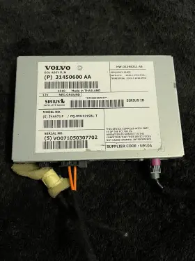31450600 Volvo Satellite Radio Control Module Receiver 2016 V60