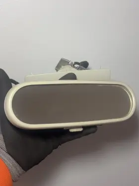 1c0857511by20 Vw 1998-2002 Beetle Interior Rear View Mirror Assembly With Clock Oem Warranty