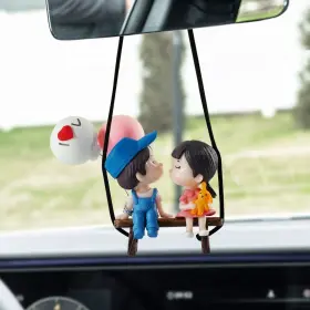 Wonxisen 710231245805 Car Swinging Ornament Mirror Hanging Accessor