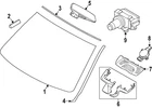 Genuine Bmw Mirror Inside 51-16-5-B53-A91 New. Price: $937.75.