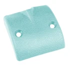 New Teal Blue Rearview Mirror Bracket Cover / For 1967 Corvette 5224E. Price: $59.99.
