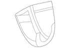 Genuine Volkswagen Front Cap 3G0-858-548-A-9B9 New. Price: $11.17.