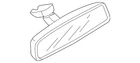 Genuine Mazda Interior Rear View Mirror BR5S-69-220B New. Price: $73.18.